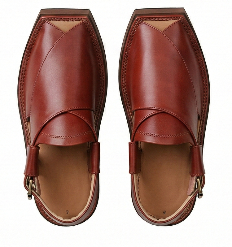 Premium Oxblood Kaptaan – Thick Square-Toe Edition
