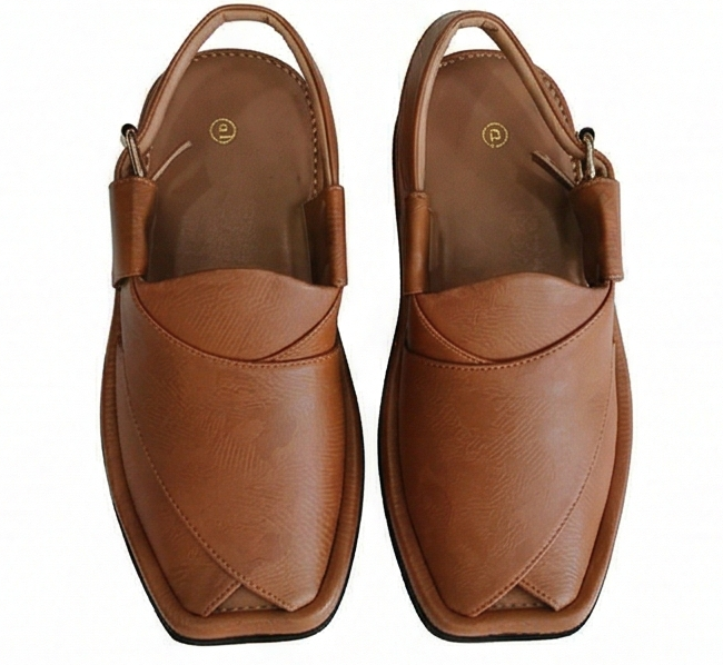 Classic Camel Brown Kaptaan Chappal | Summer Essential