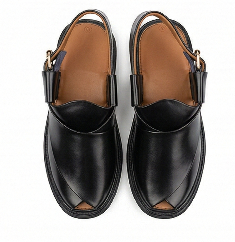 The Charsadda Kaptaan Collection — Handcrafted Leather Chappals