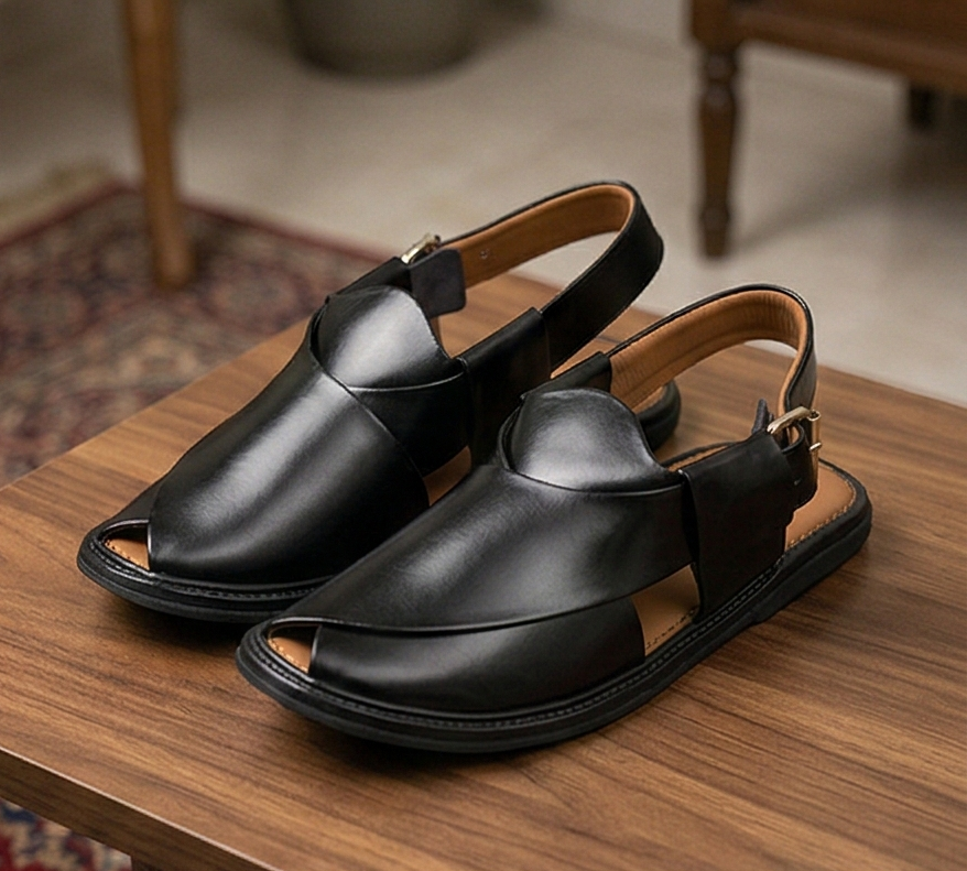 The Charsadda Kaptaan Collection — Handcrafted Leather Chappals