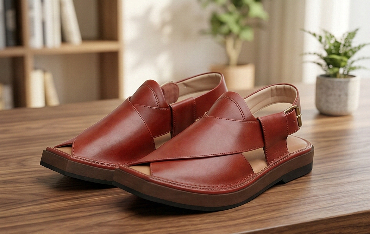 Premium Oxblood Kaptaan – Thick Square-Toe Edition