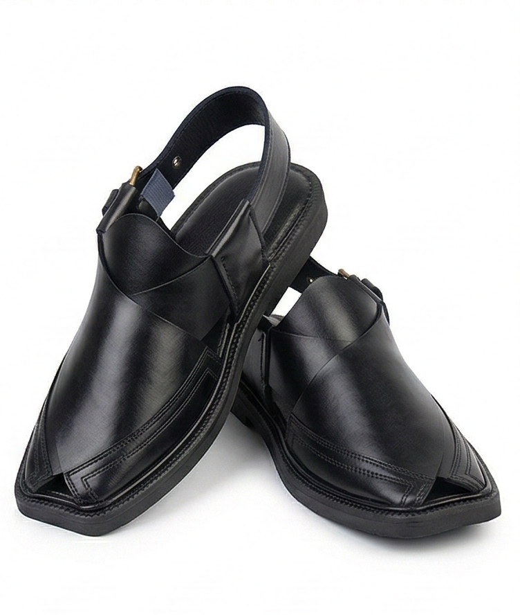 Premium Men’s Leather Chappal – Signature Collection