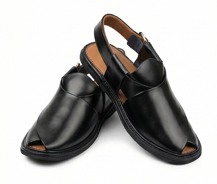 The Charsadda Kaptaan Collection — Handcrafted Leather Chappals
