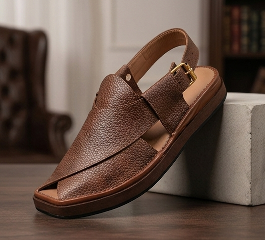 The Modern Classic Kaptaan – Cherry Brown Square Toe