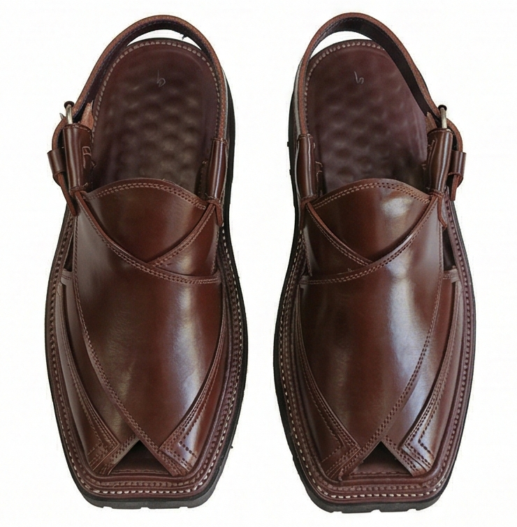 The Explorer Kaptaan Chappal — Handcrafted Charsadda Leather