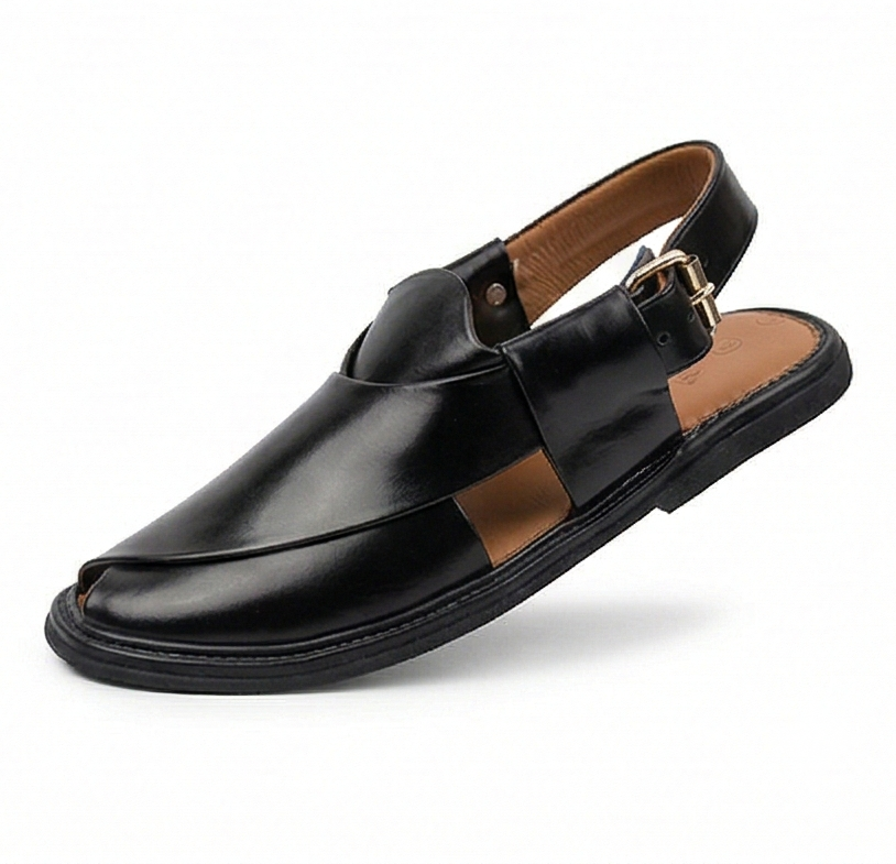 The Charsadda Kaptaan Collection — Handcrafted Leather Chappals