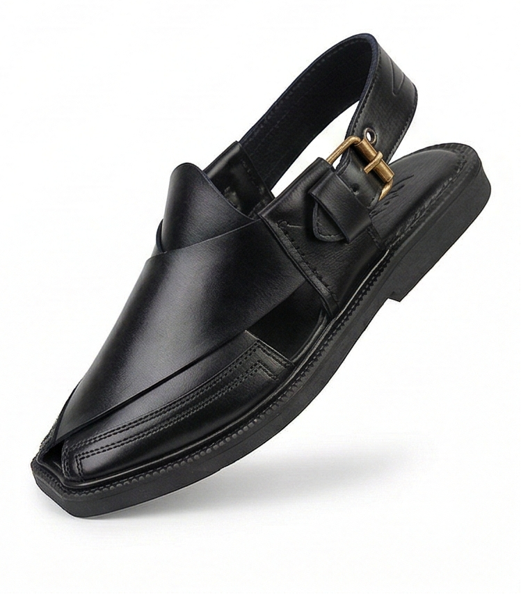 Premium Men’s Leather Chappal – Signature Collection