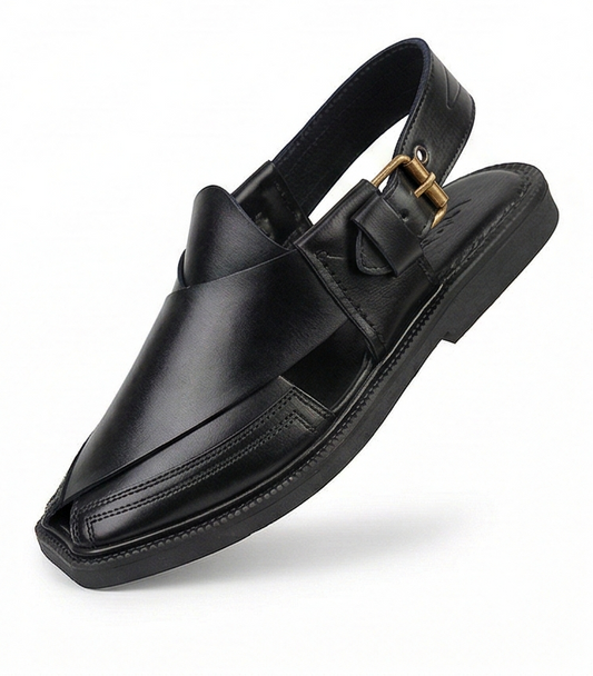 Premium Men’s Leather Chappal – Signature Collection